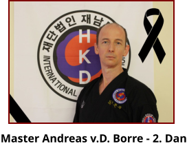 Master Andreas v.D. Borre - 2. Dan
