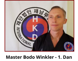 Master Bodo Winkler - 1. Dan