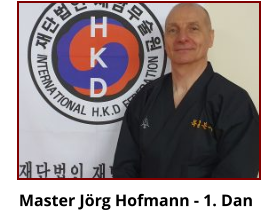 Master Jörg Hofmann - 1. Dan
