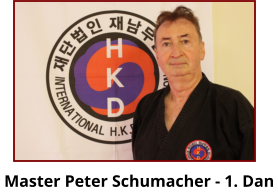Master Peter Schumacher - 1. Dan