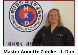 Master Annette Zühlke - 1. Dan