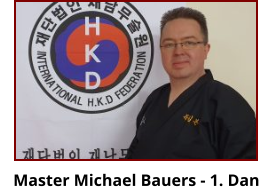Master Michael Bauers - 1. Dan